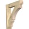 Ekena Millwork Balboa Rough Sawn Arts and Crafts Outlooker, Douglas Fir, 6"W x 28"D x 28"H OUT06X28X28BOA03RDF - alternate 1